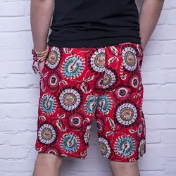 Для мужчин новые летние модные повседневное цвет столкновения свободные пляжные спортивные шорты бермуды masculina споденки meskie