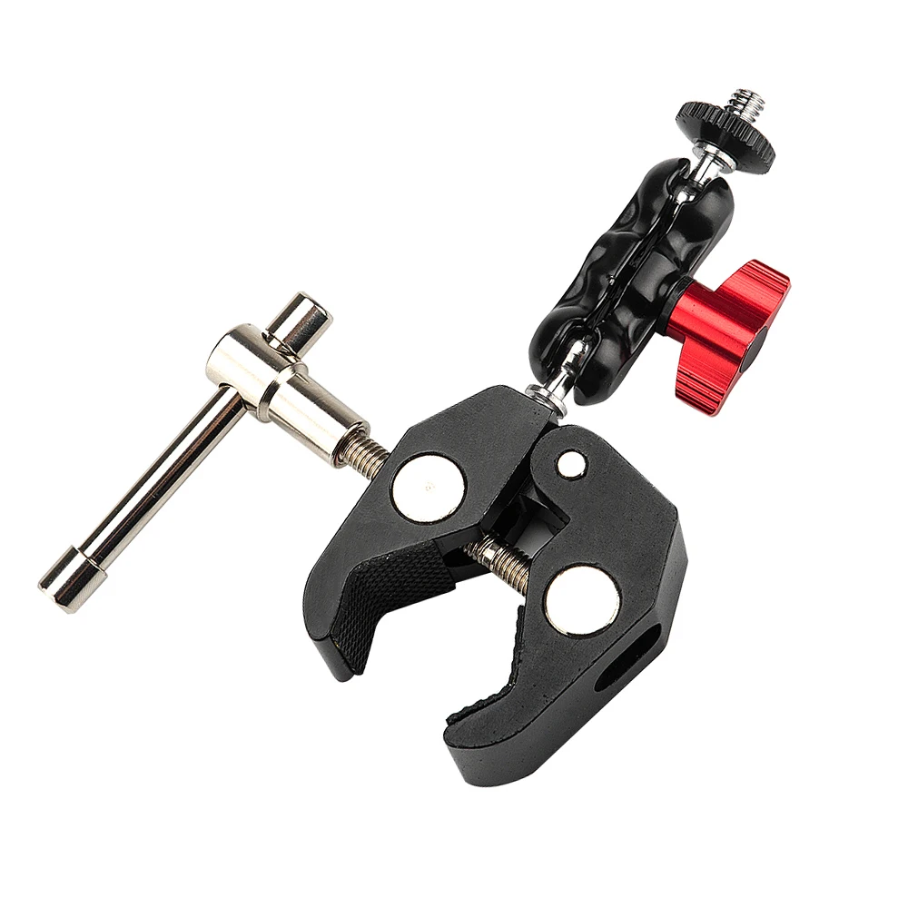 Articulating Magic Arm Mount Adapter Aluminum Alloy and Magic Friction