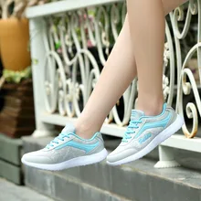 hot sale 2017 Women Running Shoes Height Increasing Sports Light Shoes Platform Health Lose Weight Women Breathable Sneakers