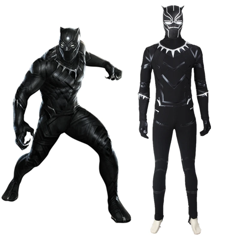 Black Panther Costume Cosplay Halloween Superhero Costumes Exotic Apparel C...