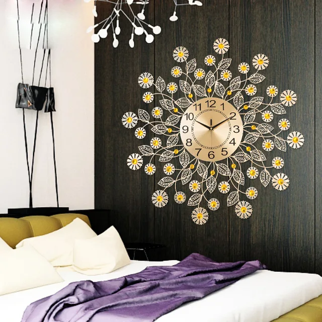 clocks wall clocks home decor sun flower living room creative clocks wall clocks home decor sun flower living room creative