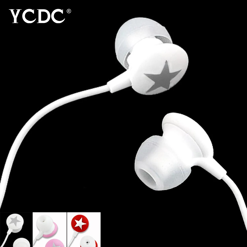 Cheap Sale for smartphone Universal 3.5mm In ear Star Stereo Earphone