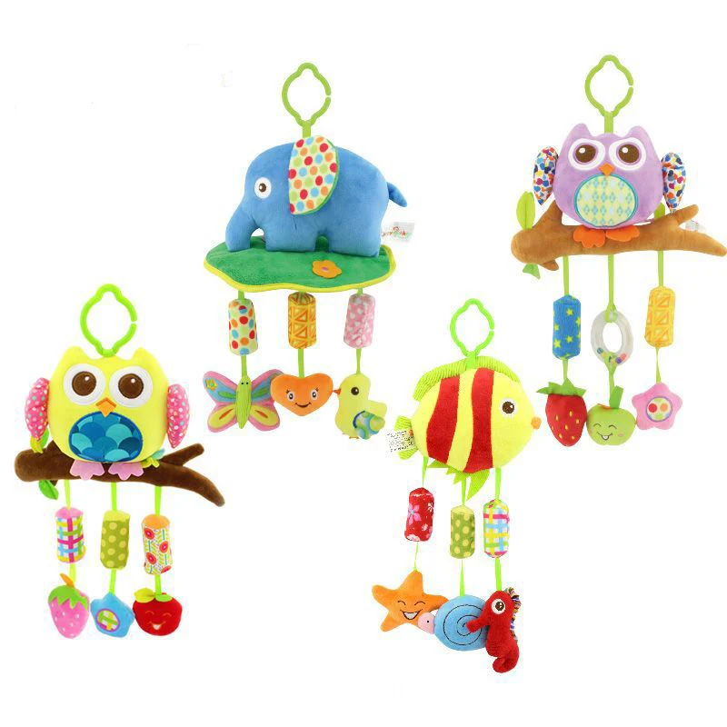 Baby Animals Early Development Soft Infant Toys Crib Bed Stroller For Newborns Gift Baby Animals Early Development Soft Infant Toys Crib Bed Stroller For Newborns Gift