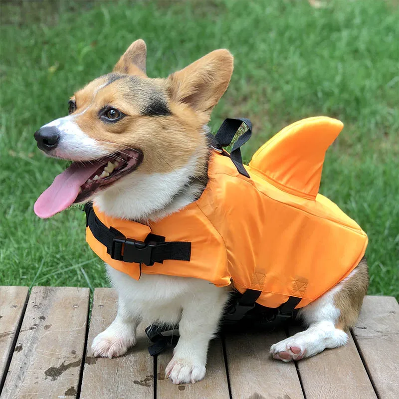 Pet Life Vest Shark Dog Life Jacket Pet Safety Clothes For Dogs