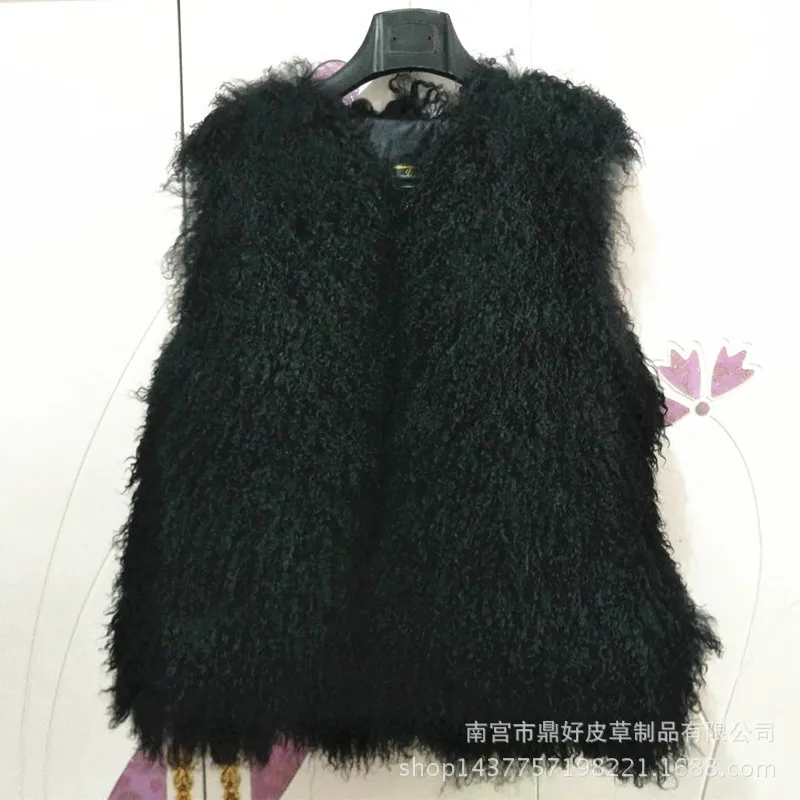 Longueur blanc Coréenne Fourrure Chart see Version Clair Hiver Moyenne Fourrure See Agneau Plage Laine Et noir Nouvelle rose Herbe Chart 18 Gilet gris fuchsia Manteau Gilet bourgogne z8Sw7qq
