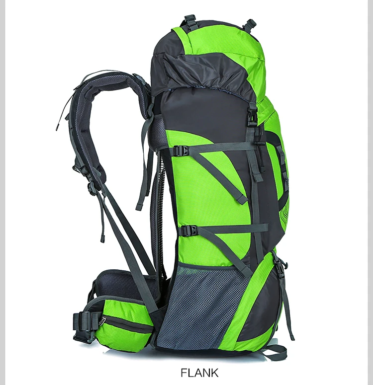 Унисекс Mochila открытый рюкзак для альпинизма, лыжный рюкзак для путешествий, водонепроницаемый нейлоновый рюкзак для кемпинга, походный 80L туристический рюкзак