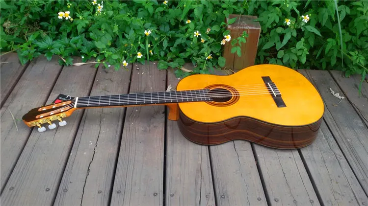 39 inch Acoustic Classical guitar,VENDIMIA Spruce /Rosewood Acoustic guitarras,classical guitar with Nylon string + STRINGS