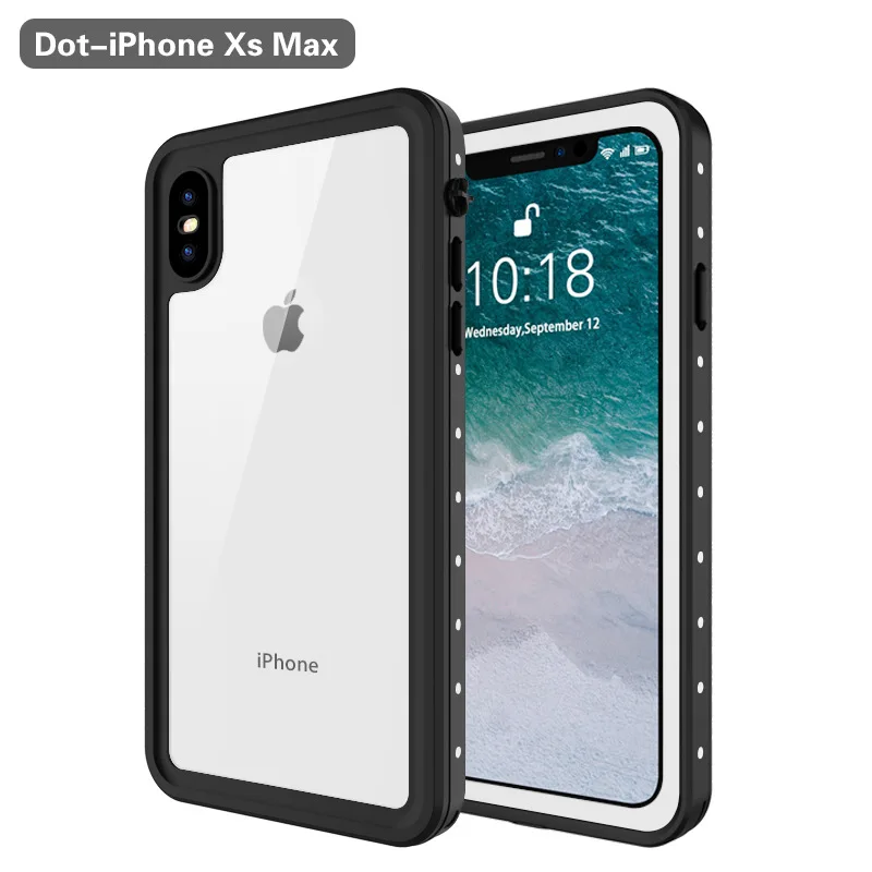 iphone XS Max Transparent white