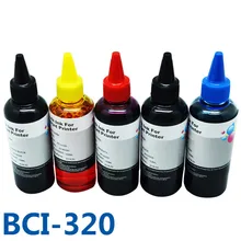 500 мл BCI320 321 набор для наполнения чернил СНПЧ для принтера для Canon PIXUS iP3600/iP4600/MP540/MP620/MP630/MP980/MX860/MX870