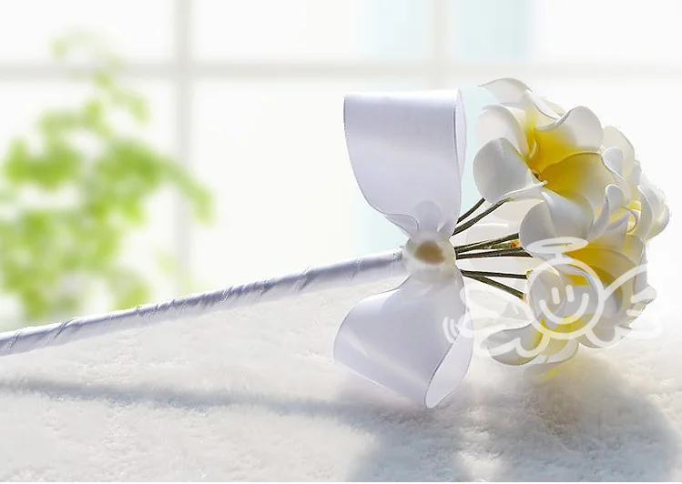 

2019 Yellow PE Egg Flowers Handmade Flowers Bridal Bouquets Bridesmaids Handholds Bouquet Manual Home Decoration
