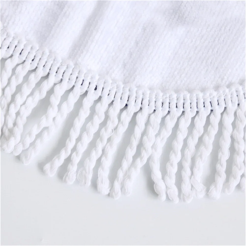 Microfiber-Towel-White-Beach-Towel-for-Adult-Kids-Yoga-Mat-Tassel-Large-Round-Towel-Cotton-150cm (4)