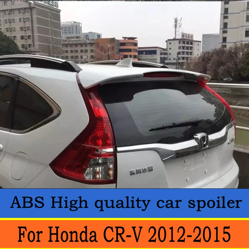 

For Honda 2012 2013 2014 2015 2016 CRV tail spoiler ABS material primer high quality car rear the tail For Honda CRV spoiler