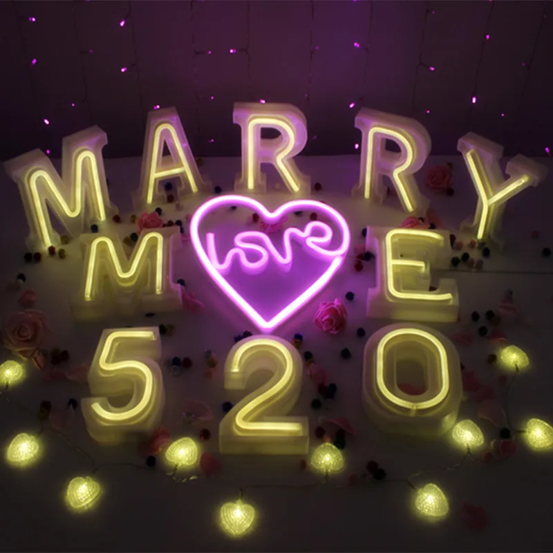 

3D 26 Letters White LED Alphabet Light Christmas Birthday Party Decor Lamp Romantic Atmosphere Decorative Light desk LED lamps