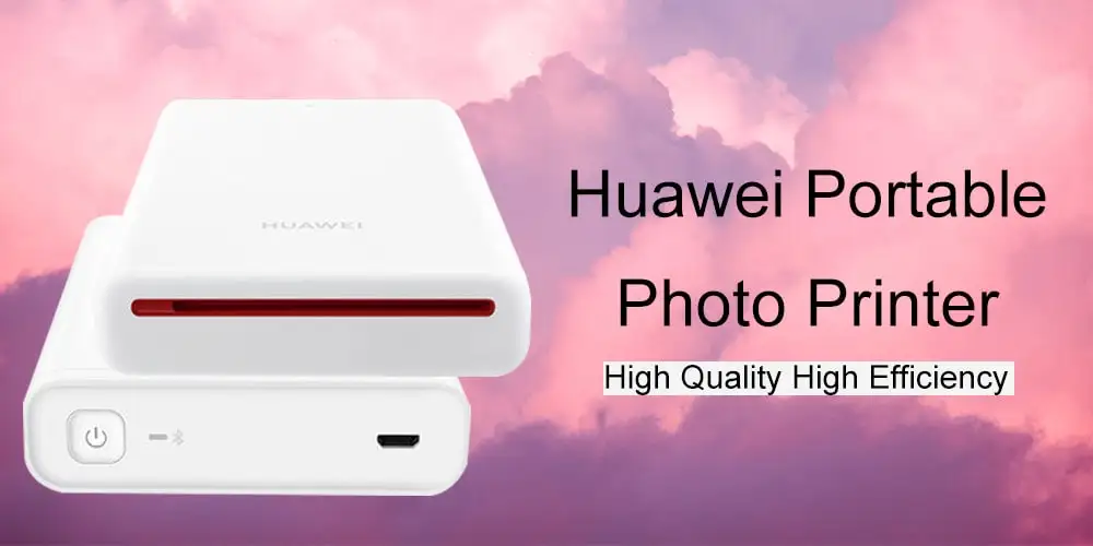 Huawei AR Original Portable Photo Mini Pocket Printer- White