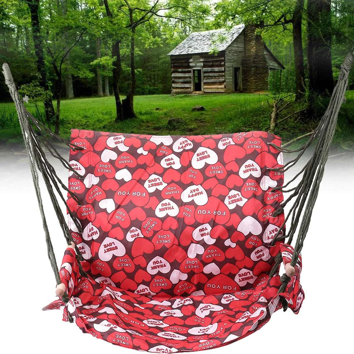Современные Oxford тканевый гамак уличная домашняя мебель качели стул для детей и взрослых сад общежитие кресла безопасности