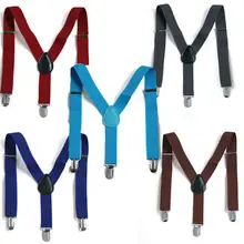 Детские эластичные Подтяжки для женщин y-образный с регулируемым Бретели для нижнего белья-8 цветов Для детей Одежда для мальчиков и девочек новое поступление