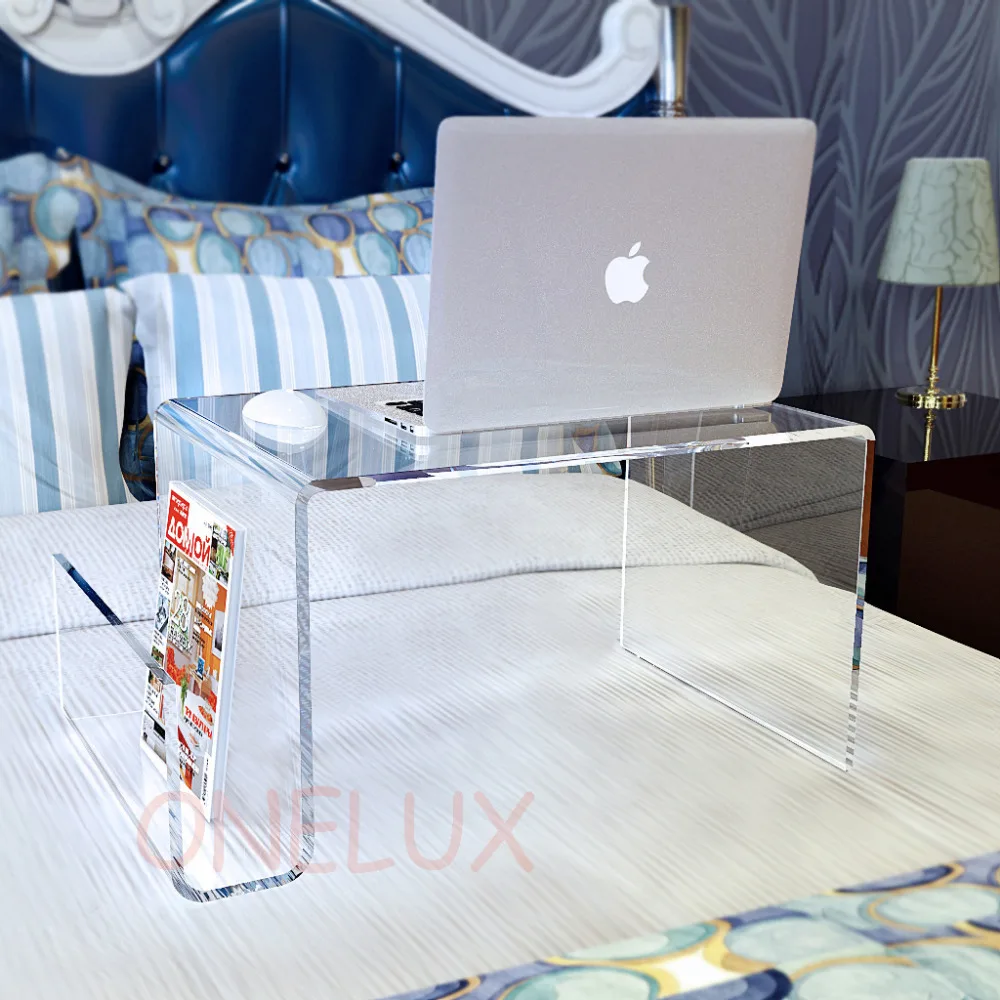 #Special Offers Waterall Lucite Bed Tray Table ,Acrylic Laptop Stand With Additional Magazine Rack - For Bed Use Purpose #Special Offers Waterall Lucite Bed Tray Table ,Acrylic Laptop Stand With Additional Magazine Rack - For Bed Use Purpose