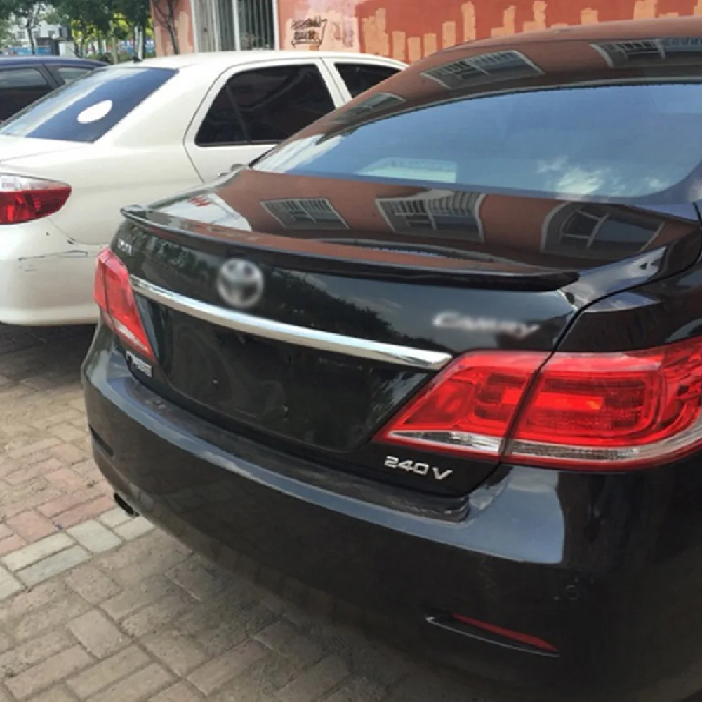 Online Rear Spoiler For Toyota Camry 2006 2007 2008 2009 2010 Online Rear Spoiler For Toyota Camry 2006 2007 2008 2009 2010 2017 Car Accessories Abs Plastic Modified Tail Trunk Wing Boot Lip Aliexpress