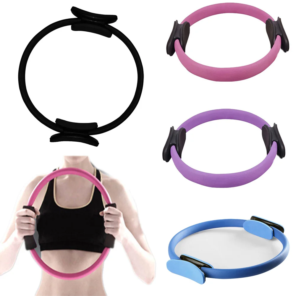 

Dual Grip Training Yoga Pilates Ring for Muscle Exercise Kit Magic Circle Muscles Bod Yoga Fitness Slimming Plasticity Tool