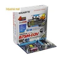 Ga-b75m-d3v b75 LGA 1155 DDR3 USB3.0 B75M-D3V Desktop motherboard 1.1 perfect well tested working