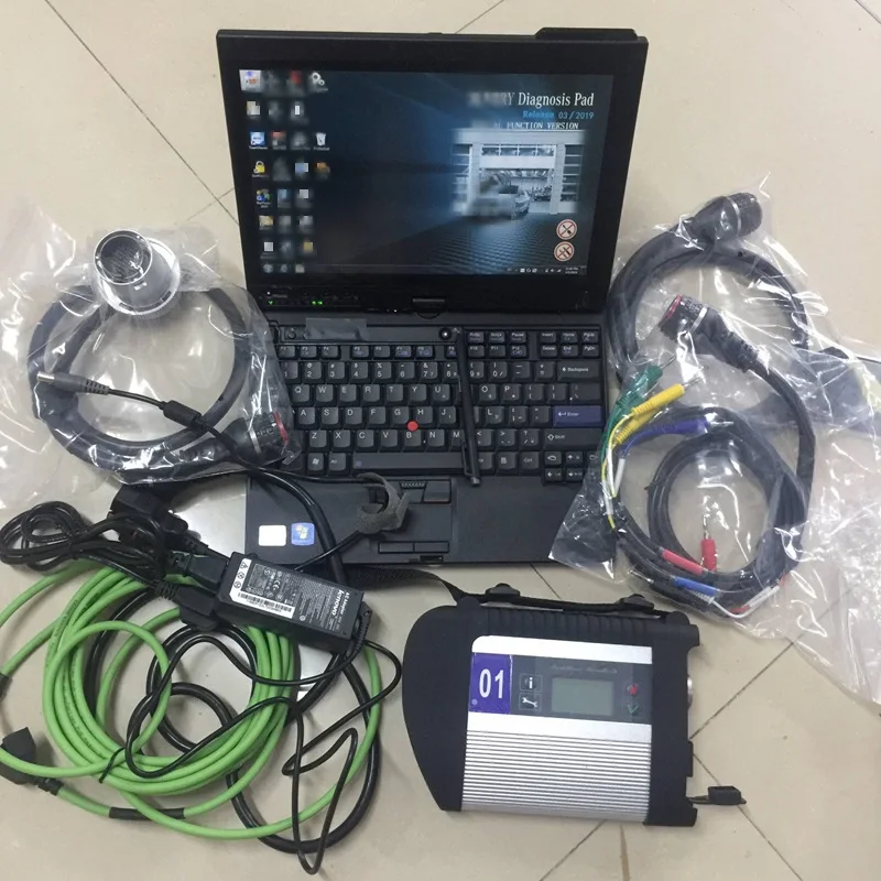 

Sd Connect c4 with Software Hdd 320gb v2021.09 Laptop x201t i7 4g Mb Star Diagnose for Car and Truck Ready to Use