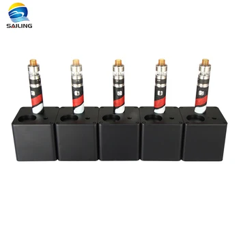 

2019Nwe Athena 5 Slot e Juice Testing Station e liquid Teste Stand cigarette stand shelf holder rack box for e Liquid Vape Store