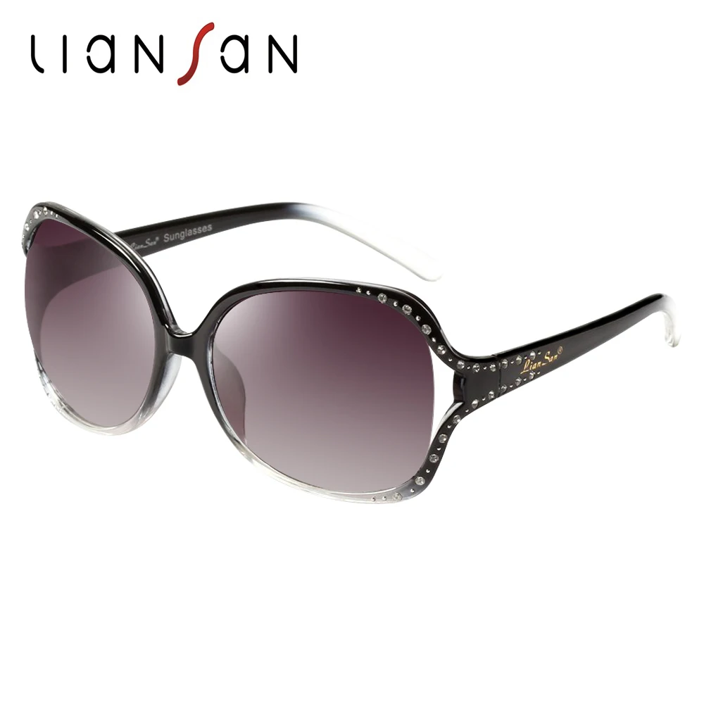 

LianSan Oversized Retro Polarized Sunglasses Women Brand Designer Vintage UV Protection Luxury Driver Fashion Female LSX670