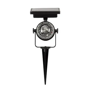 

Solar Power Lamp LED Projector Light Rotating Colorful Light for Outdoor Garden Lawn Lamp Home Courtyard Decor