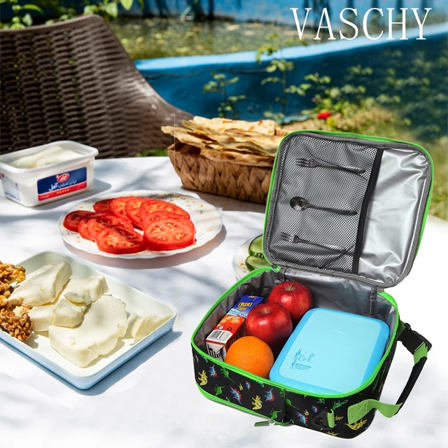 VASCHY Lunch Box Bag Kids, Insulated Two Compartments Cooler Bags for Boys  Girls w Shoulder Strap fo…See more VASCHY Lunch Box Bag Kids, Insulated Two