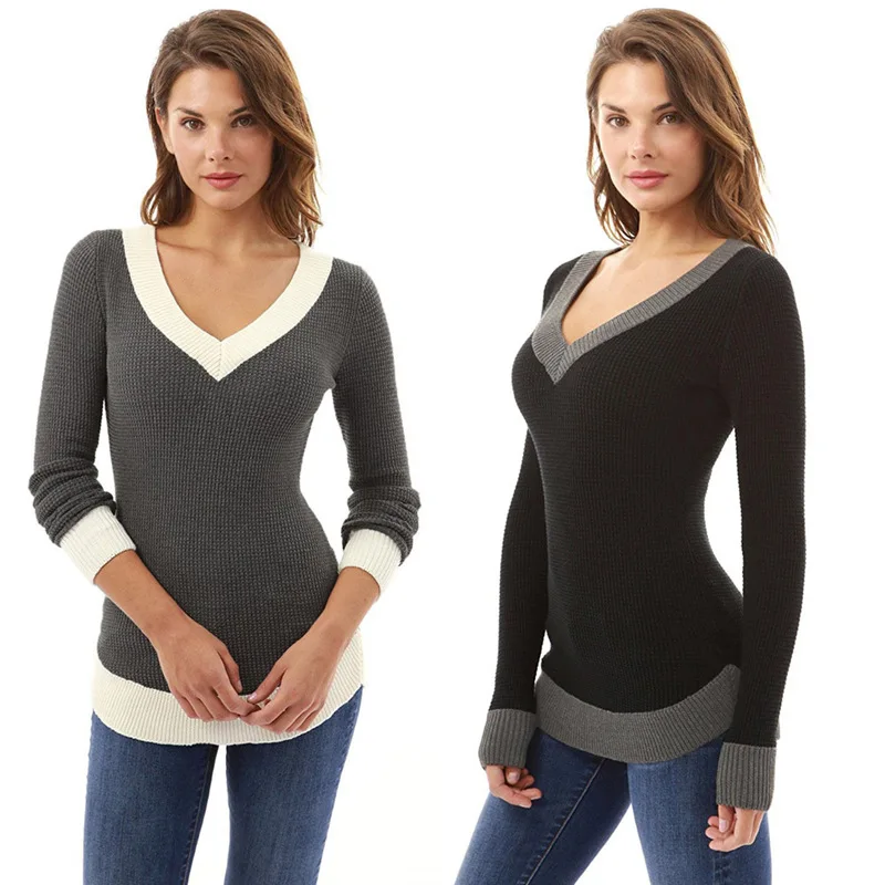 

Fashion Women Long Sleeve Womens Tops 2018 Spring Autumn Tee Shirt Women Korean Style T-Shirt Patchwork New Plus Size Tshirt