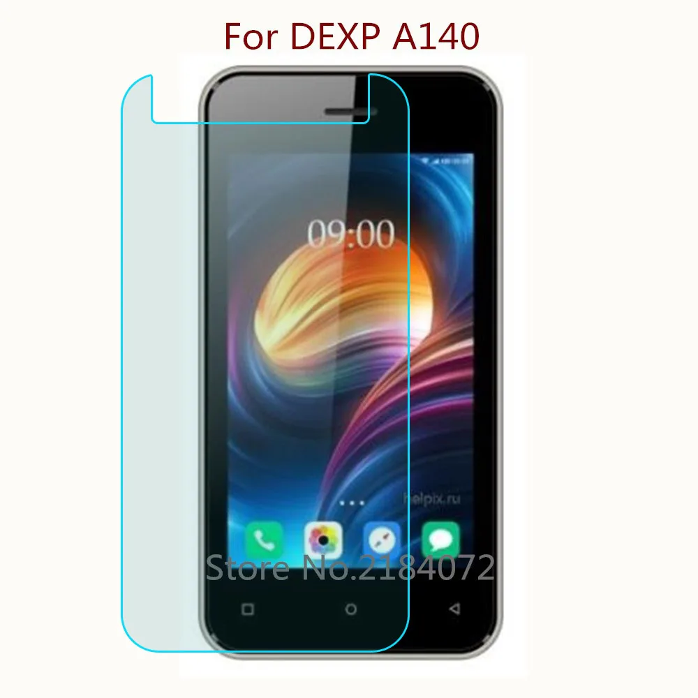 9H 2.5D Защитное стекло для телефона DEXP A140 закаленное смартфона Передняя пленка