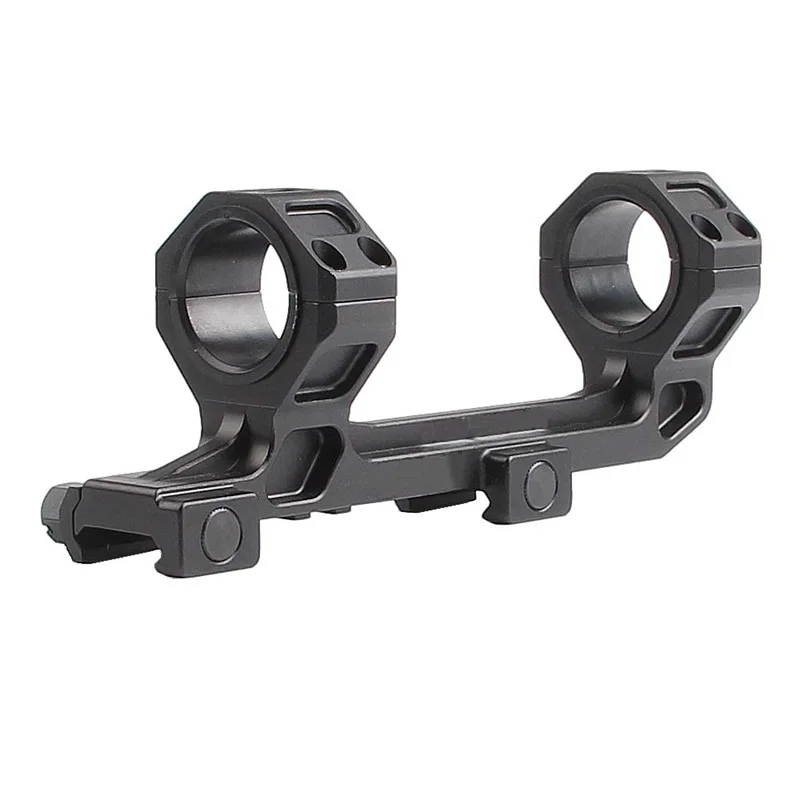 Extend Dual Ring Automatic AR15 M4 M16 Optics Defense Rifle Optical Scope Mount 1 Inch 30mm Picatinny Weaver Rail 20MM Ring Mount with Bubble Level RL2-0028-02