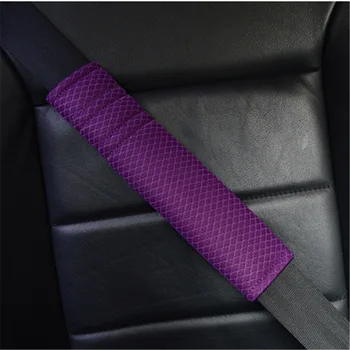 

2Pcs Breathable Car Seat Belt Shoulder Pads Auto Seat Belt Cover Car Styling Shoulder Protective Pads Seatbelt Strap Harness