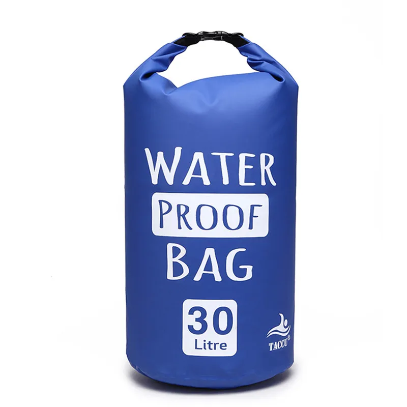 2L/5L/10L/20L/30L bolsa seca resistente al agua bolsa de trekking bolsa de almacenamiento de sacos para viajar en Rafting kayak en bote piragüismo Camping