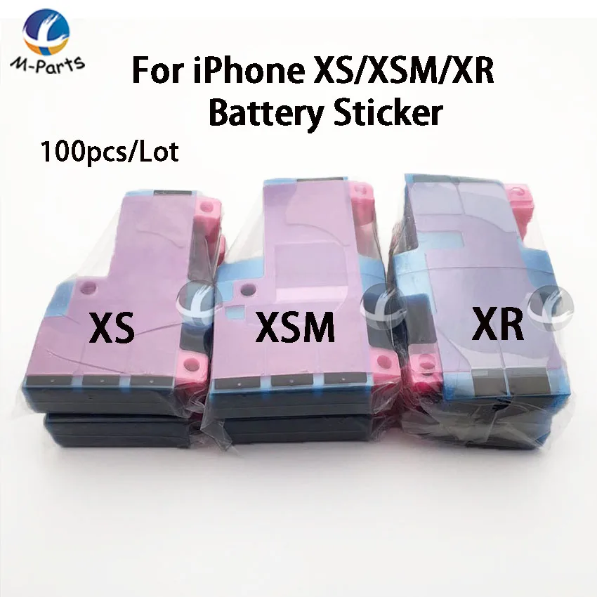 100 шт./лот наклейка на батарею для iPhone 4 4S 5 5S 5C SE 6 6P 6S 6SP 7 7P 8 8P X XS XR XSM XS Max Plus 11 Pro Max 11Pro