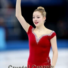 Детские платья для фигурного катания со спандексом, новое Брендовое платье Vogue для соревнования в фигурном катании для девочек DR3011