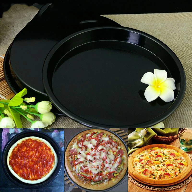5 To 10'' Reuse Non Stick Pizza Pan Baking Air Fryer Pan Round Baking