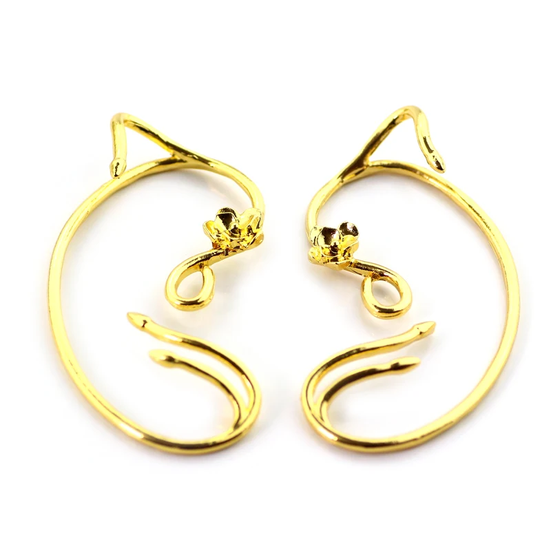 

Beauty and the Beast Rose Clip Earrings Ear Cuff Belle Cosplay Jewelry Alloy Earrings Gift For Fans Fashion Cool Brincos