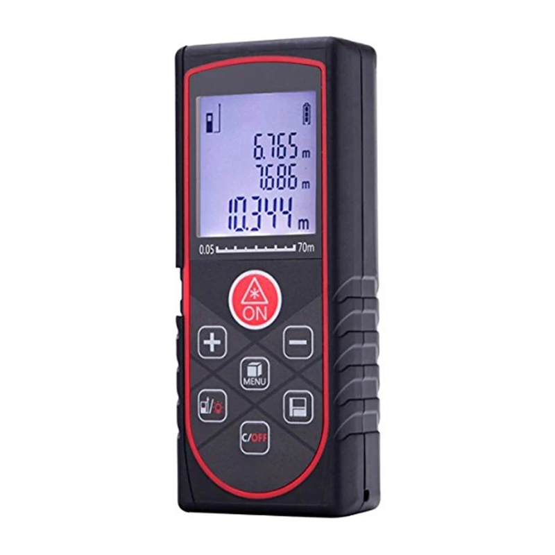 

Handheld Digital Distance Meter Type Measuring Devices Distance Meter Ruler Test Tool 70m