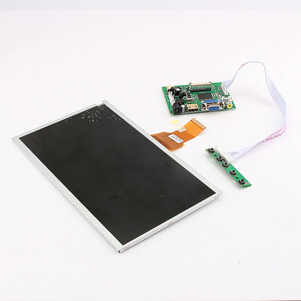 

10 inch Raspberry pi Display LCD TFT Shield Display Module HDMI+VGA+Video Driver Board for Raspberry Pi