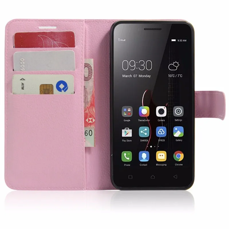 For Lenovo A2020 Case Luxury PU Leather Back Cover Case For Lenovo Vibe C A2020 A 2020 Case Flip Protective Phone Cover Bag Skin (30)