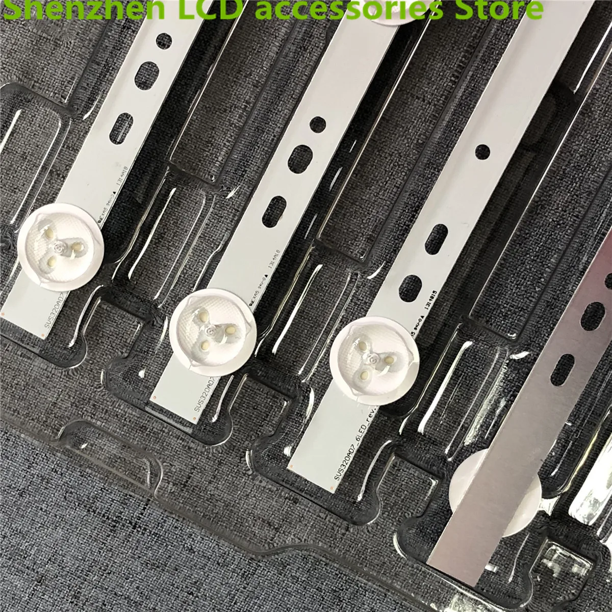 3pcs 6LED/7LED 580mm LED backlight strip for 32W1333B 32L2200U SVS320AD7 SVS320AA6 LTA320AP33 LC-32LD135K 32L2200U 100%NEW