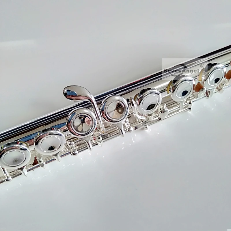 Hot selling Japan flute YFL 471 16 Holes Silver Plated Transverse Flauta obturator C Key with E key music instrument Dizi Hot selling Japan flute YFL 471 16 Holes Silver Plated Transverse Flauta obturator C Key with E key music instrument Dizi