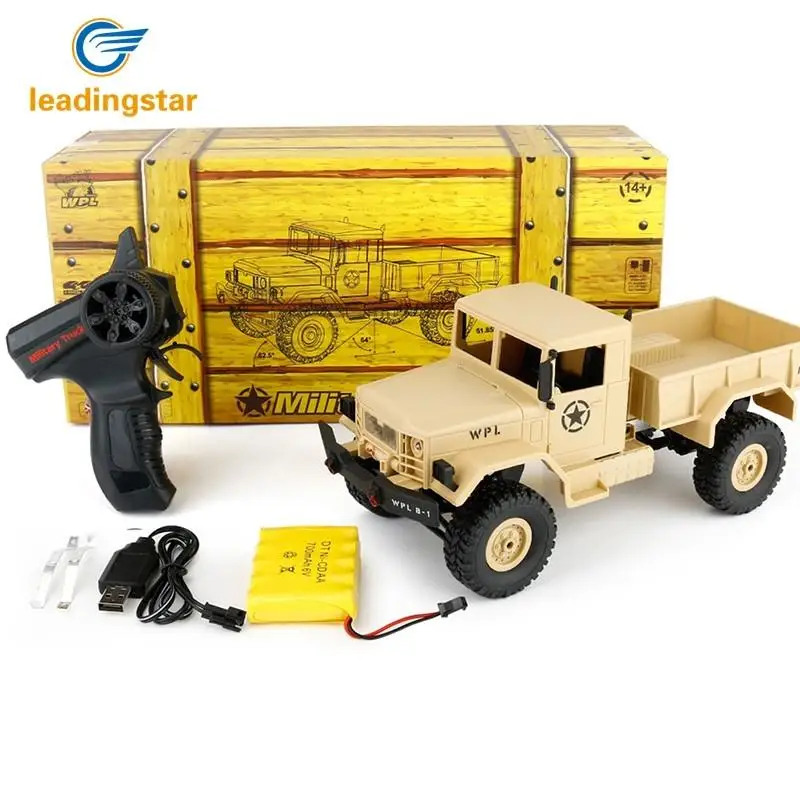 

RCtown Remote Control Car WPLB-1 1/16 2.4G 4WD RC Crawler Off Road Car for Kids Children Boys Xmas Gift D30