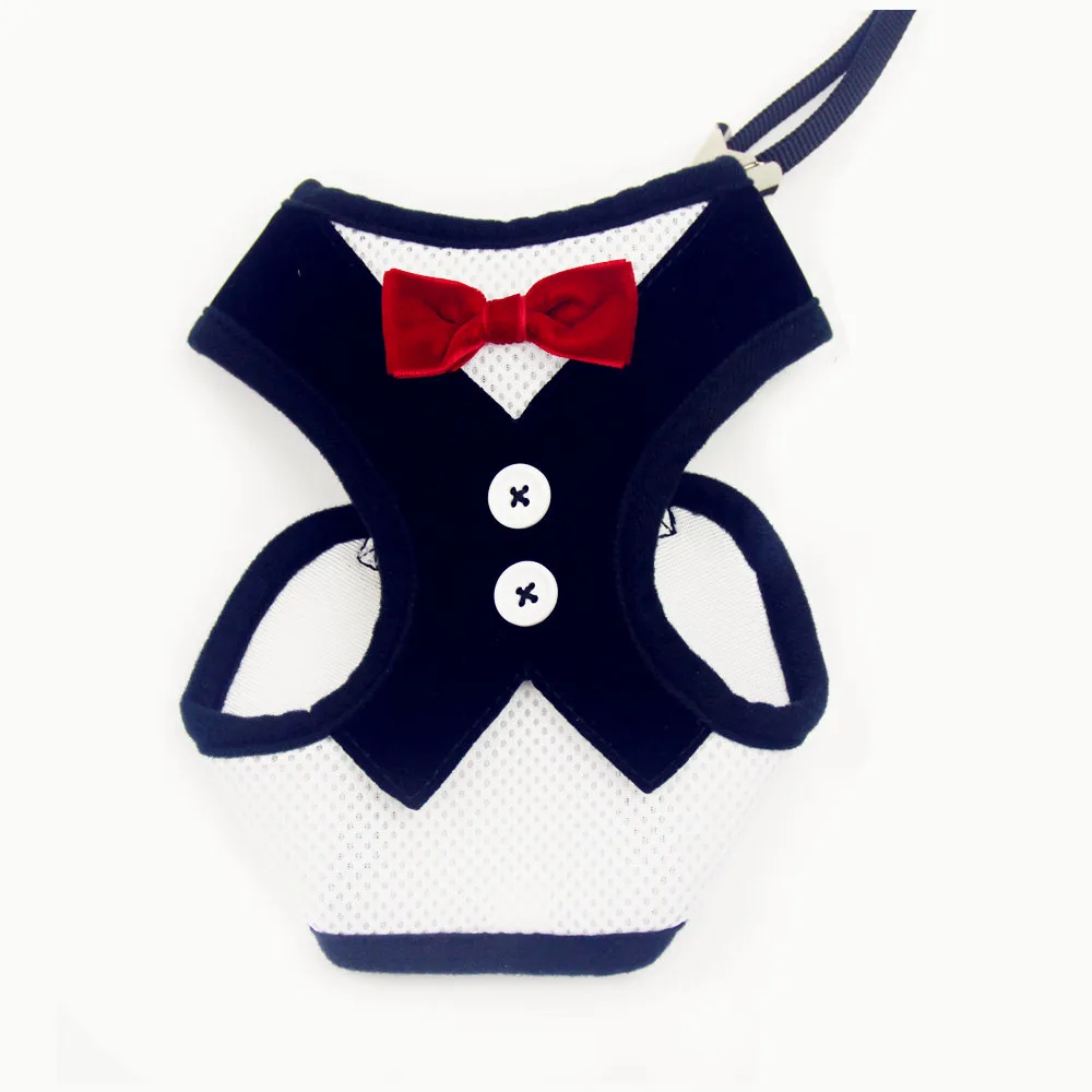 wholesale Free Shipping 12 Sets Boutique Designer Dog Harness Vest and