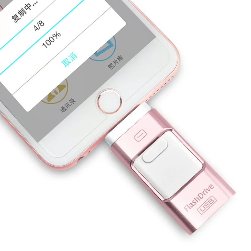 Флеш накопитель USB 3 0 для iPhone XS/X/8/7/7 Plus/6/6s/5/SE/ipad OTG флеш HD карта памяти 8 ГБ 16 32 64 Гб 128GB