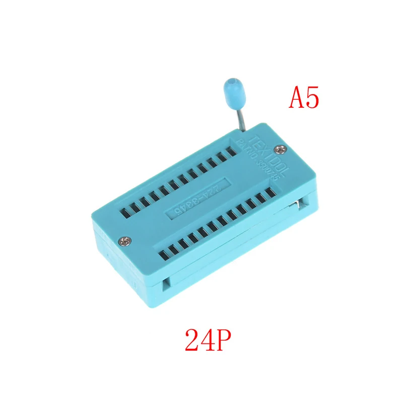 1 шт. 14/16/18/20/24/28/32/40 Pin IC Тест Универсальный ZIF Разъем Универсальный IC Тест Универсальный ZIF разъем - Цвет: 5