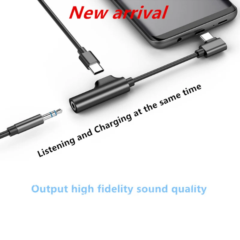 ACCEZZ usb type C адаптер для Xiaomi Mi 6 5 huawei mate 10 Pro быстрый разъем для наушников разветвитель зарядки аудио разъем для наушников