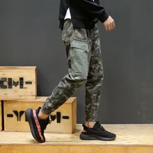 3 новые мужские многокарманные брюки камуфляжного цвета на каждый день, японские повседневные штаны, мужские большие размеры, 9196-P65 не менее 80