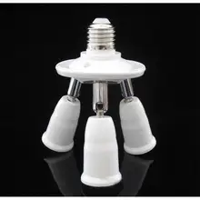 TPFOCUS 3 в 1 E27 Цоколь сплиттер светодиодный светильник лампа переходник патрон преобразователь дизайн интерьера адаптер горячая распродажа